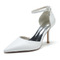 Γυναικεία ψηλά τακούνια σατέν μεταξωτά γαμήλια παπούτσια στιλέτο παπούτσια για γυναίκες - Σελίδα 6